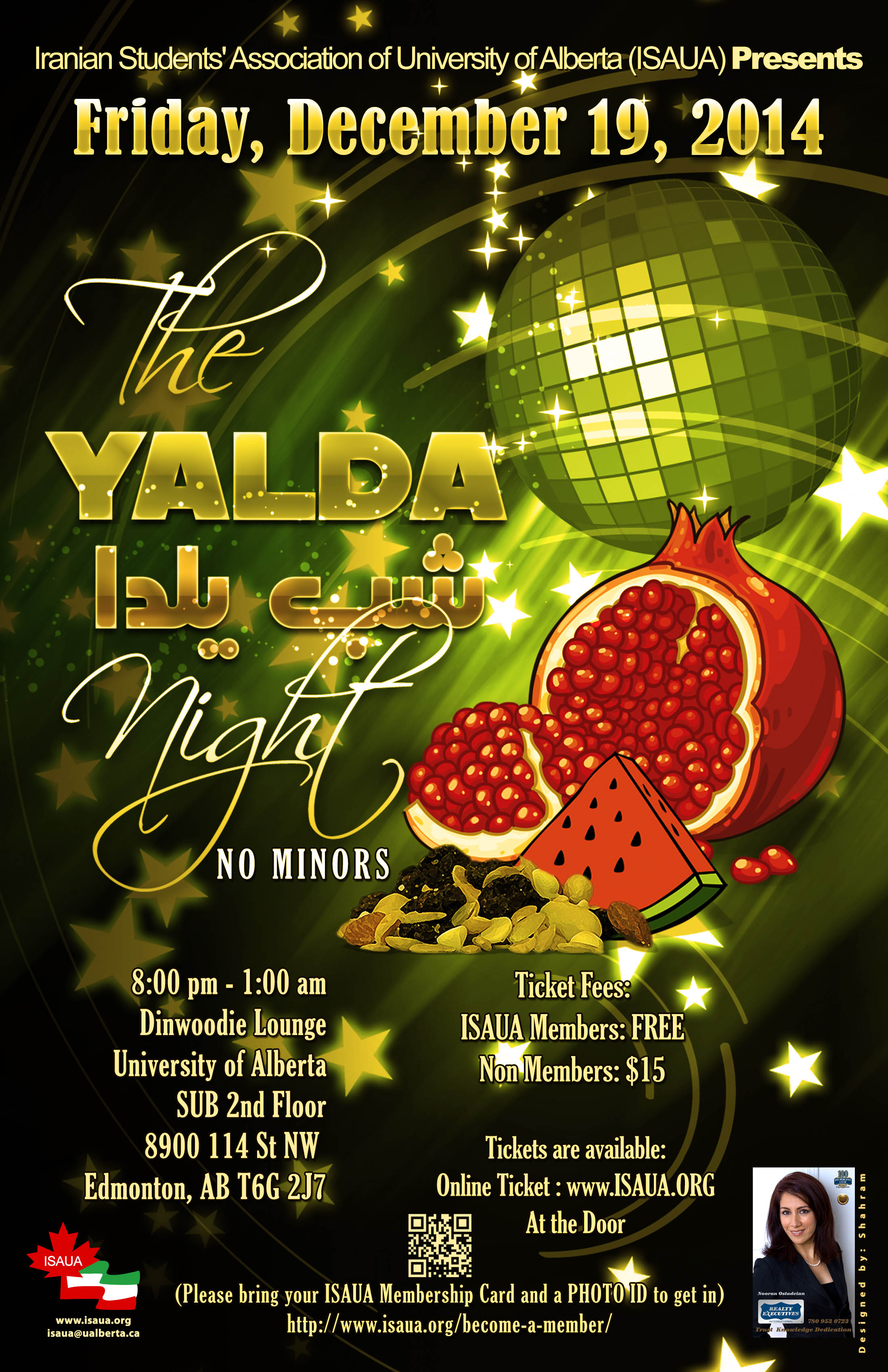 ISAUA 2014 Yalda Night Poster